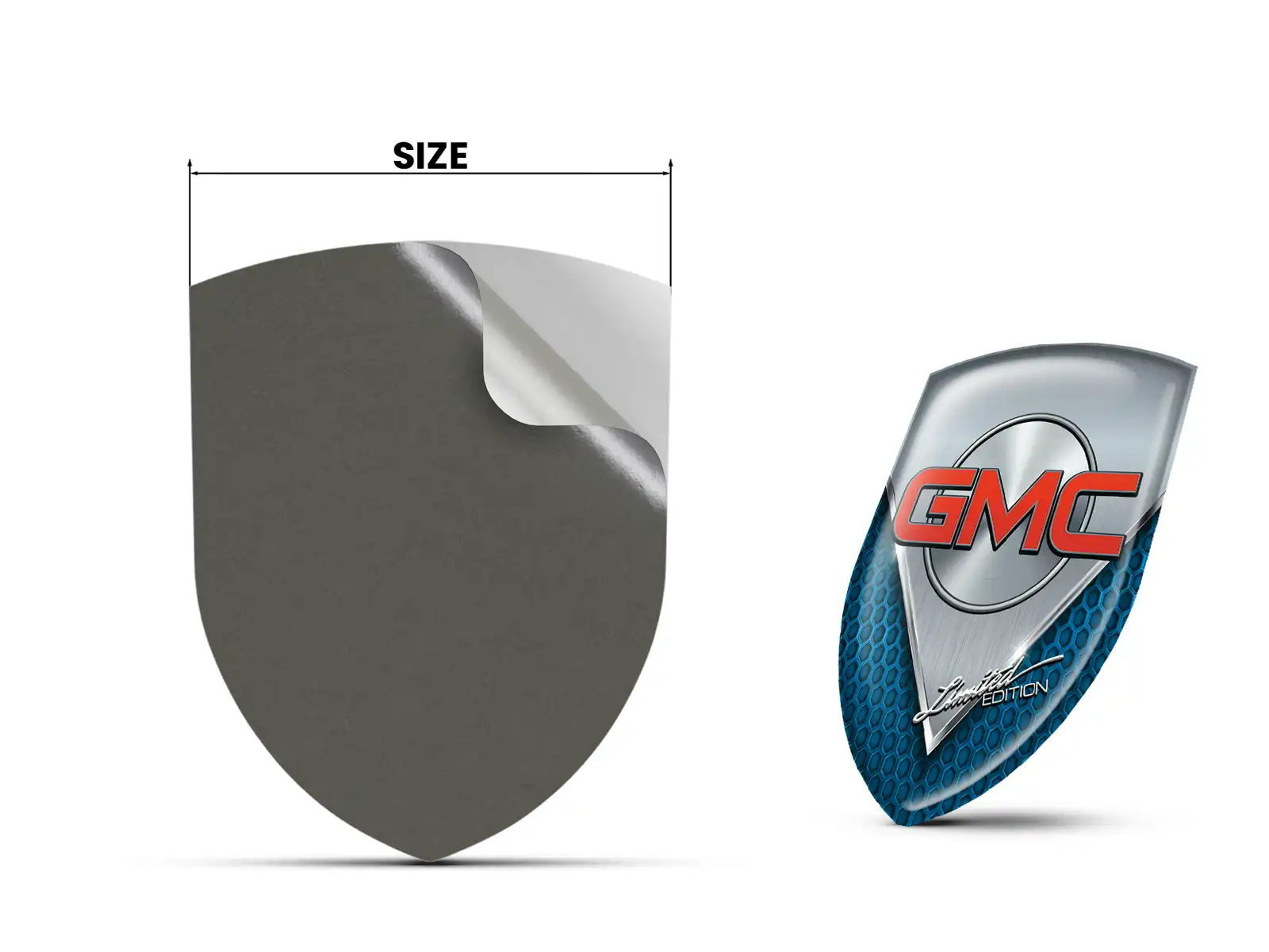 GMC Badge Automobilistici Pro Max Chic Prestazioni Durevoli